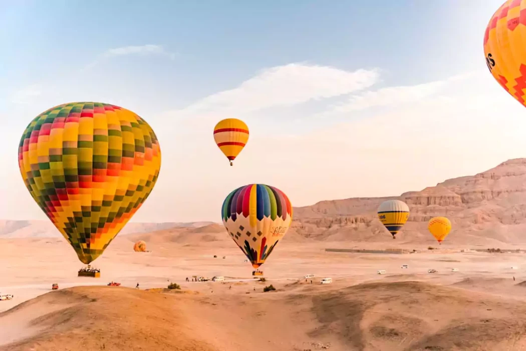 Paseo en globo aerostático en Luxor