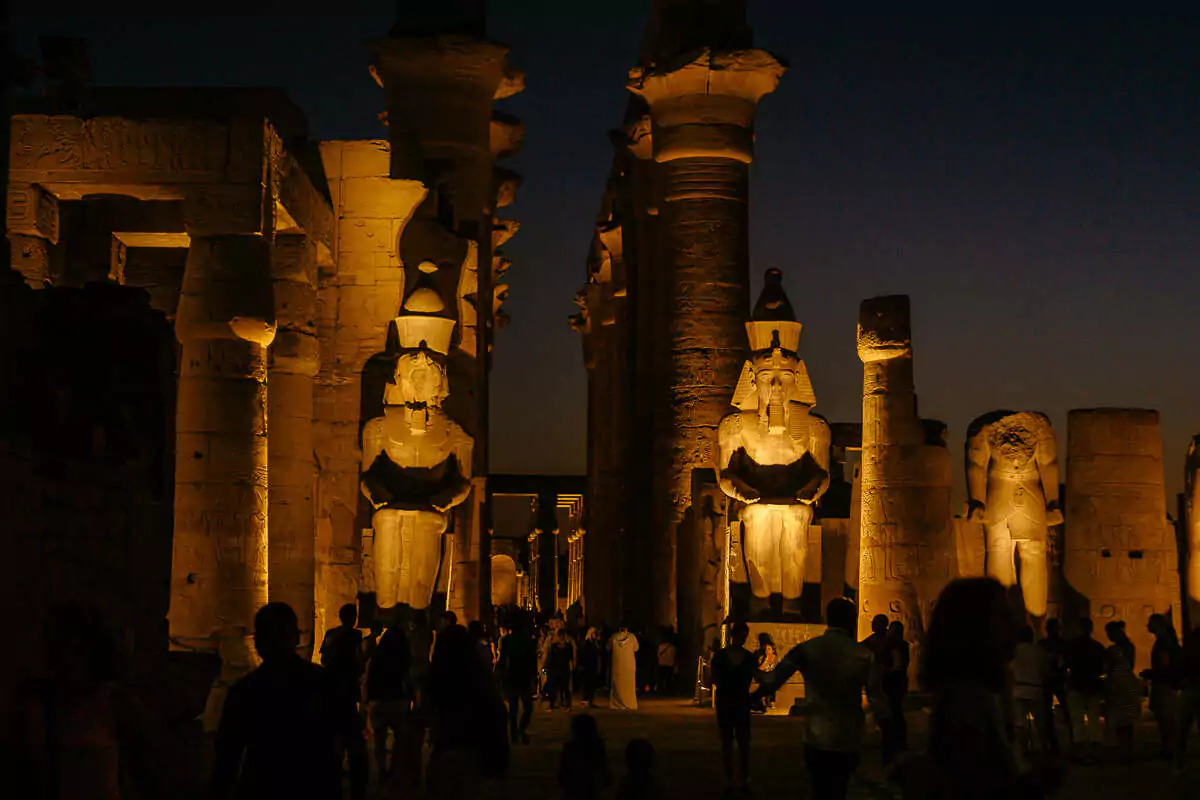 Cosas que hacer en Luxor de noche