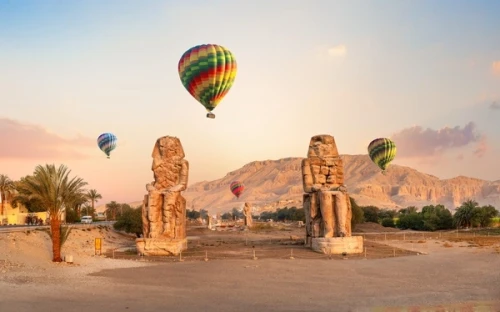 Paseo en globo aerostático en Luxor