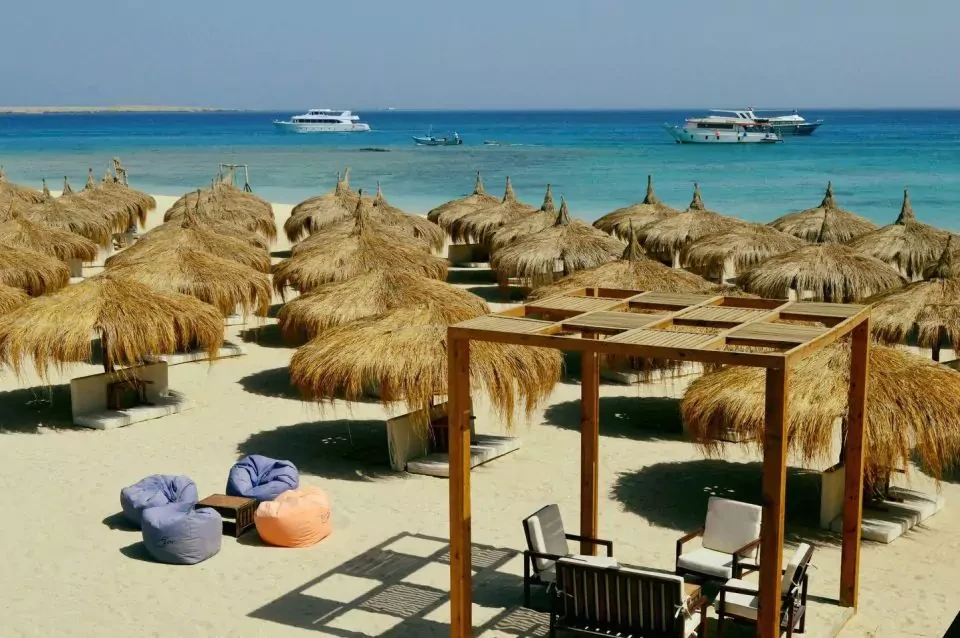 Eden Island Snorkeling Trip from El Gouna