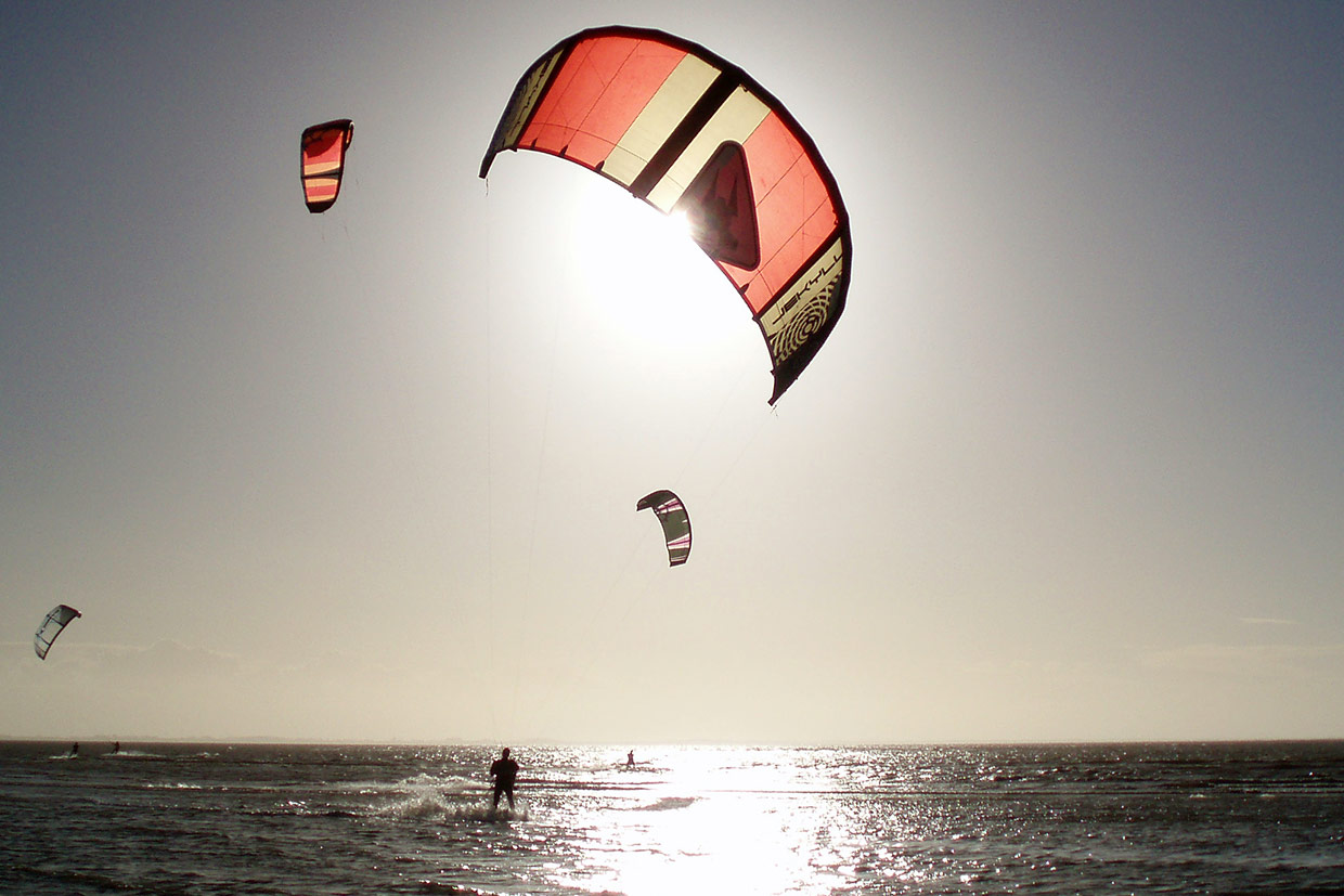 Safari de kite surf en mer Rouge